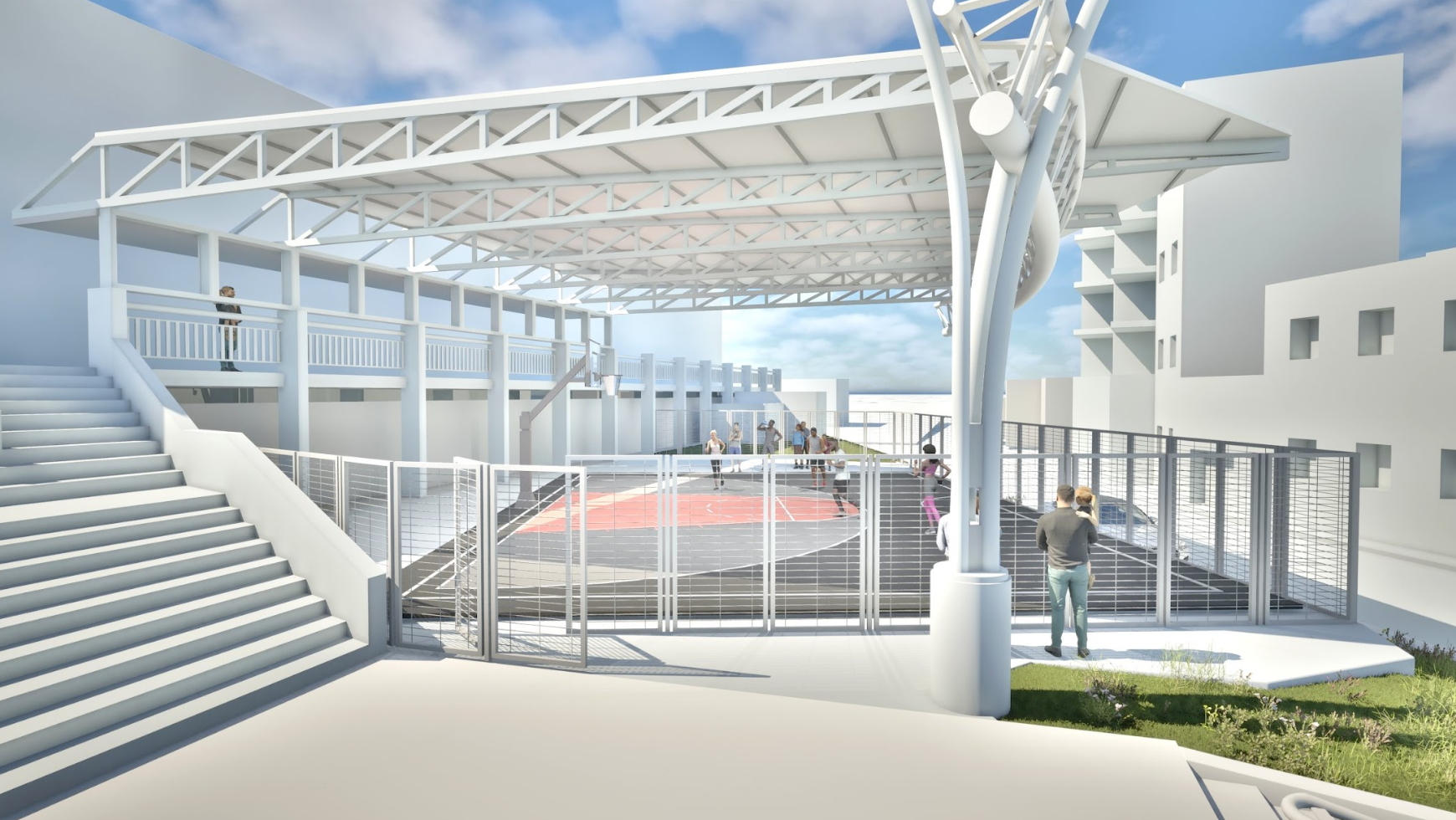 Redisseny urbà – Nou espai poliesportiu Redisseny urbà – Nou espai poliesportiu
