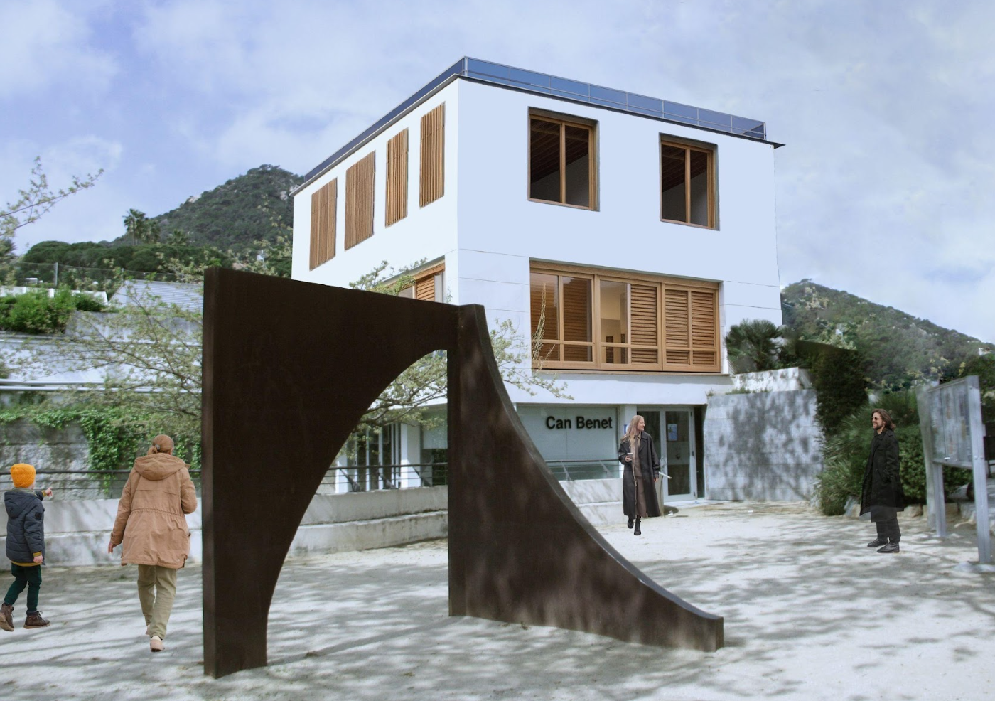 Recreació arquitectònica amb IA – Can Benet Recreació arquitectònica amb IA – Can Benet